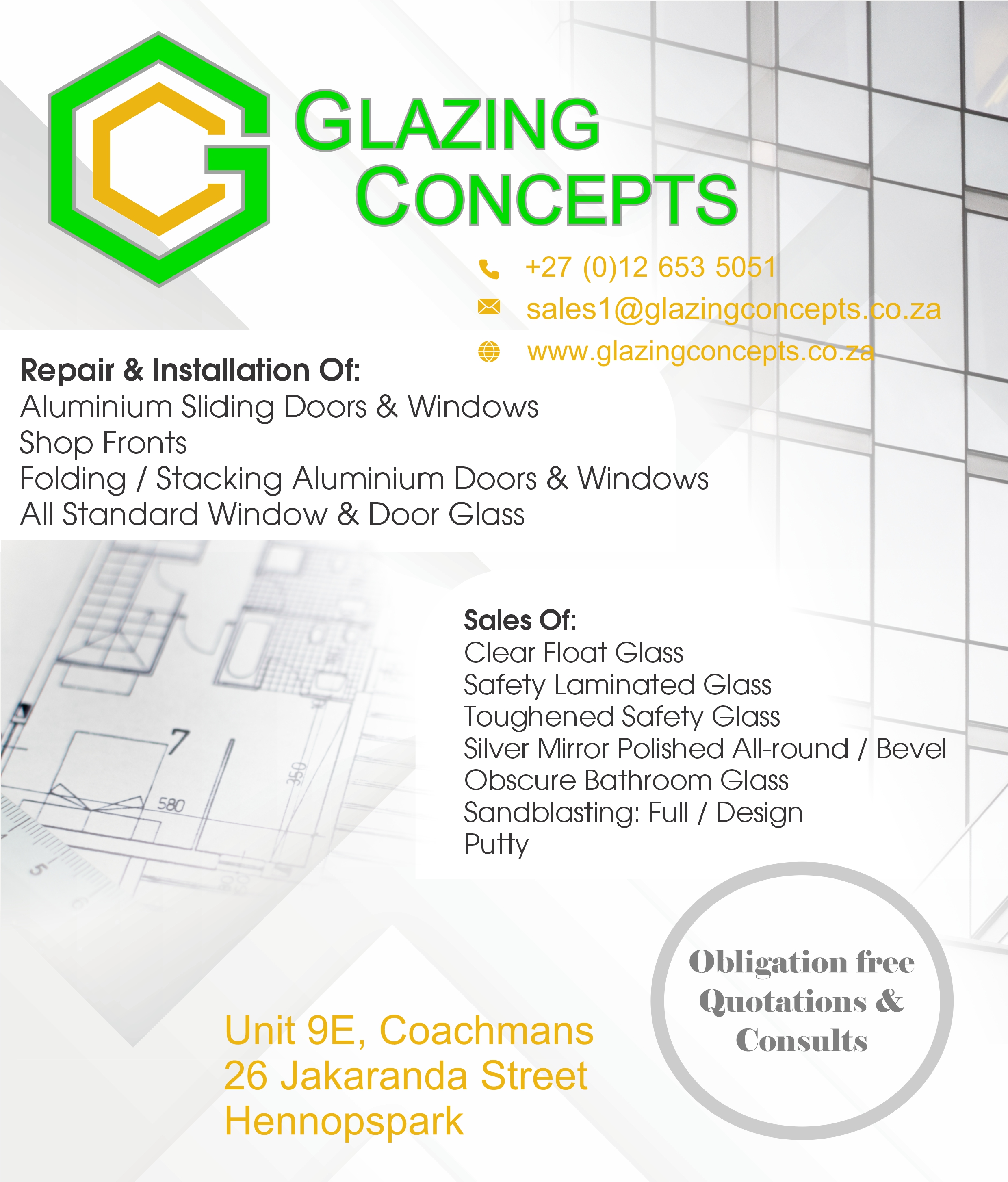 Glass and Aluminium Supplier 